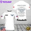 Custom Name US Airman's Creed T-Shirt 3D
