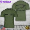 Custom Name US Army Paratroopers With The 82nd Airborne Division Parachute T-Shirt 3D