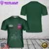 Custom Name US Army Paratroopers With The 82nd Airborne Division Parachute Veteran T-Shirt 3D 2