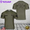 Custom Name US Army Ranger - 1st Battalion, 75th Infantry Regiment T-Shirt 3D