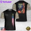 Custom Name US Army Special 12th Special Forces Group (12th SFG)(A)) T-Shirt 3D