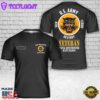 Custom Name US Army Tank destroyer battalion Veteran T-Shirt 3D