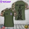 Custom Name US Army Utah Army National Guard 211th Aviation Regiment T-Shirt 3D