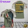 Custom Name US Army Veteran 3D T-Shirt 1