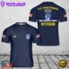 Custom Name US Army XVIII Airborne Corps Veteran Paratrooper T-Shirt 3D