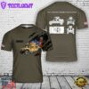 Custom Name US M1151 Enhanced Armament Carrier Humvee With 50 Cal On Top T-Shirt 3D