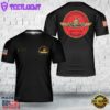 Custom Name US Marine Corps 1st Force Reconnaissance Company T-Shirt 3D