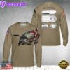 Custom Name U.S. Marine Corps Assault Amphibious Vehicle AAV AOP Long Sleeve Shirt