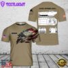 Custom Name U.S. Marine Corps Assault Amphibious Vehicle AAV T-Shirt 3D