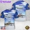 Custom Name US Marine Corps McDonnell F-4 Phantom II Of VMFA-235 T-Shirt 3D