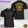 Custom Name US Marine Corps Rebuplic of Korea Marine Corps Mountain Warfare School Pohang, Korea T-Shirt 3D
