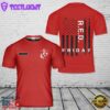 Custom Name US Marine Corps Red Friday T-Shirt 3D