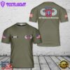 Custom Name US Military Army Patriotic Veteran 82nd Airborne Division Wings T-Shirt 3D