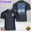 Custom Name US Navy Blue Angels Dedication T-Shirt 3D