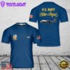 Custom Name U.S. Navy Blue Angels Lockheed C-130J New Fat Albert 3D T-Shirt