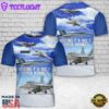 Custom Name US Navy Boeing FA-18EF Super Hornet T-Shirt 3D