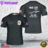 Custom Name US Navy EA-18G Of VAQ-132 Scorpions T-Shirt 3D 1
