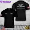 Custom Name US Navy Enlisted Expeditionary Warfare Insignia 3D T-Shirt