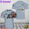 Custom Name US Navy F-14 Tomcat Of VFA-143 ''Pukin Dogs'' T-Shirt 3D