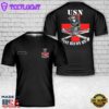 Custom Name US Navy Hospital Corpsman T-Shirt 3D