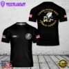 Custom Name US Navy Seabee Combat Veteran T-Shirt 3D
