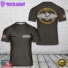 Custom Name US Navy Seabee Combat Warfare Enlisted Badge T-Shirt 3D