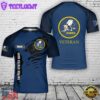 Custom Name US Navy SEABEES Naval Construction Force (NCF) Veteran 3D T-Shirt