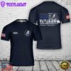 Custom Name US Navy Seabees Veteran 3D T-Shirt