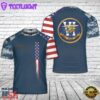 Custom Name US Navy SEAL Team 6 T-Shirt 3D