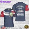 Custom Name US Navy USS Green Bay (LPD-20) 3D T-Shirt