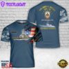 Custom Name US Navy USS John S. McCain (DDG-56) T-Shirt 3D