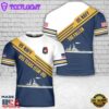 Custom Name US Navy USS Texas (CGN-39) T-Shirt 3D