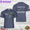 Custom Name US Navy VFA-27 Royal Maces Boeing F A-18E Super Hornet 3D T-Shirt