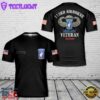 Custom Name US Paratrooper 173rd Airborne Brigade Veteran Sky Soldier T-Shirt 3D
