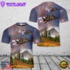 Custom Name US Patriot Jet Team Aero L-39 Albatros T-Shirt 3D