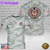 Custom Name USAF 69th Fighter Squadron 3D T-Shirt
