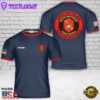Custom Name USMC 3rd Battalion, 2nd Marines 3D T-Shirt