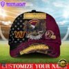 Custom Name Washington Commanders NFL 3D Classic Baseball Cap Classic Cap