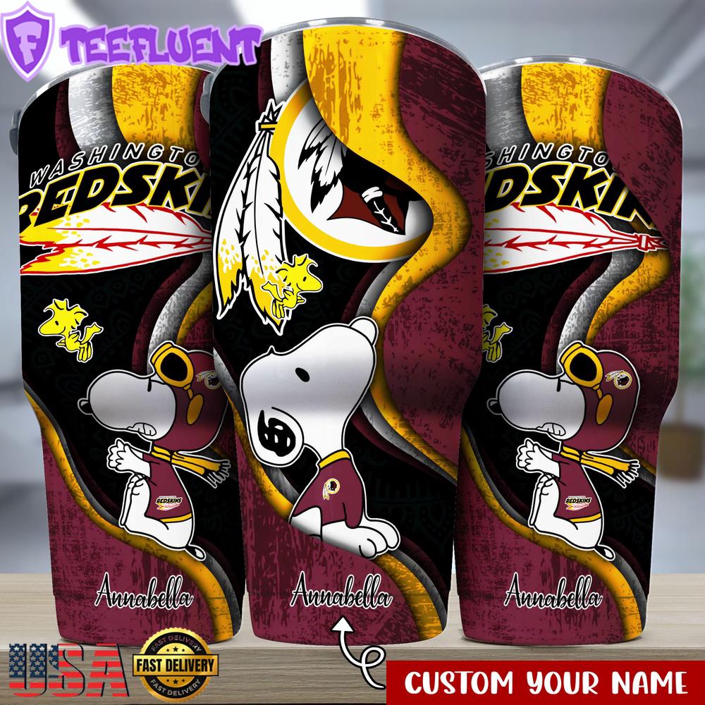 Custom Name Washington Redskins NFLSport Team Tumbler