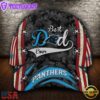 Custom NFL Carolina Panthers Best Dad Ever All Over Print 3D Classic Cap