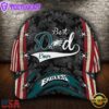 Custom NFL Philadelphia Eagles Best Dad Ever All Over Print 3D Classic Cap