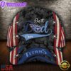 Custom NFL Tennessee Titans Best Dad Ever Camo Pattern All Over Print 3D Classic Cap