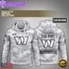 Custom NFL Washington Commanders Nike Arctic Camo 2024 Salute to Service Hoodie