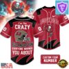 Custom Number Tampa Bay Buccaneers NFL Crazy Football Baseball Jersey
