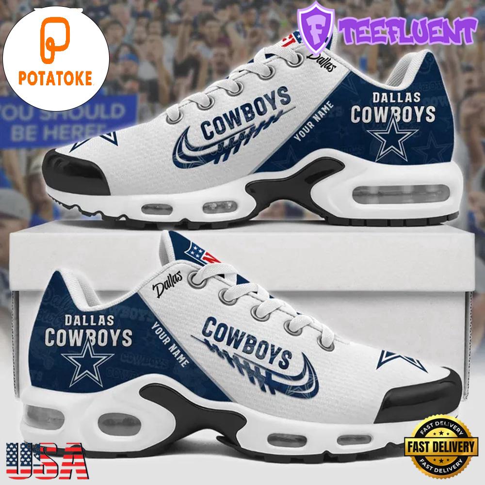 Customize Your Name with Dallas Cowboys Air Max Plus Shoes
