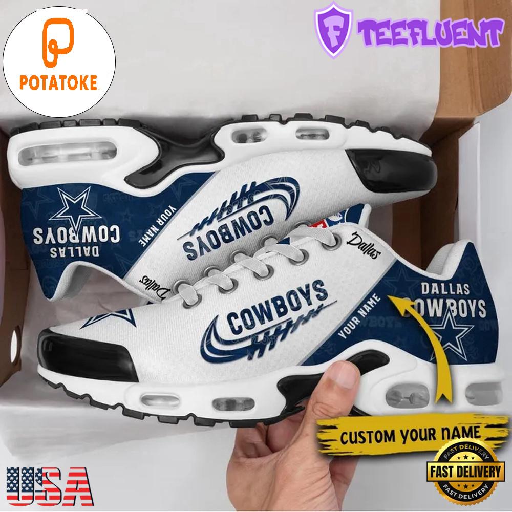 Custom NFL Dallas Cowboys Air Max Plus Shoes , Running Sneakers Shoes Custom NFL Dallas Cowboys Air Max Plus Shoes , Running Sneakers Shoes