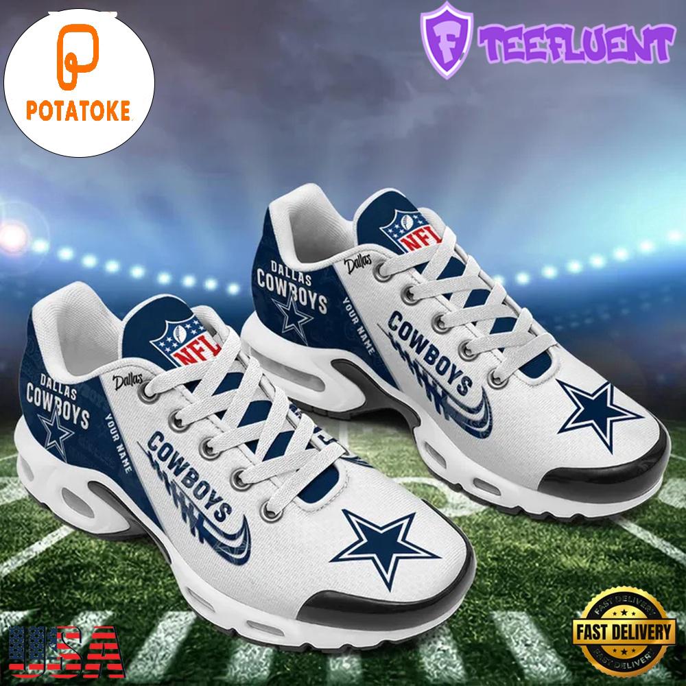 Custom NFL Dallas Cowboys Air Max Plus Shoes , Running Sneakers Shoes Custom NFL Dallas Cowboys Air Max Plus Shoes , Running Sneakers Shoes