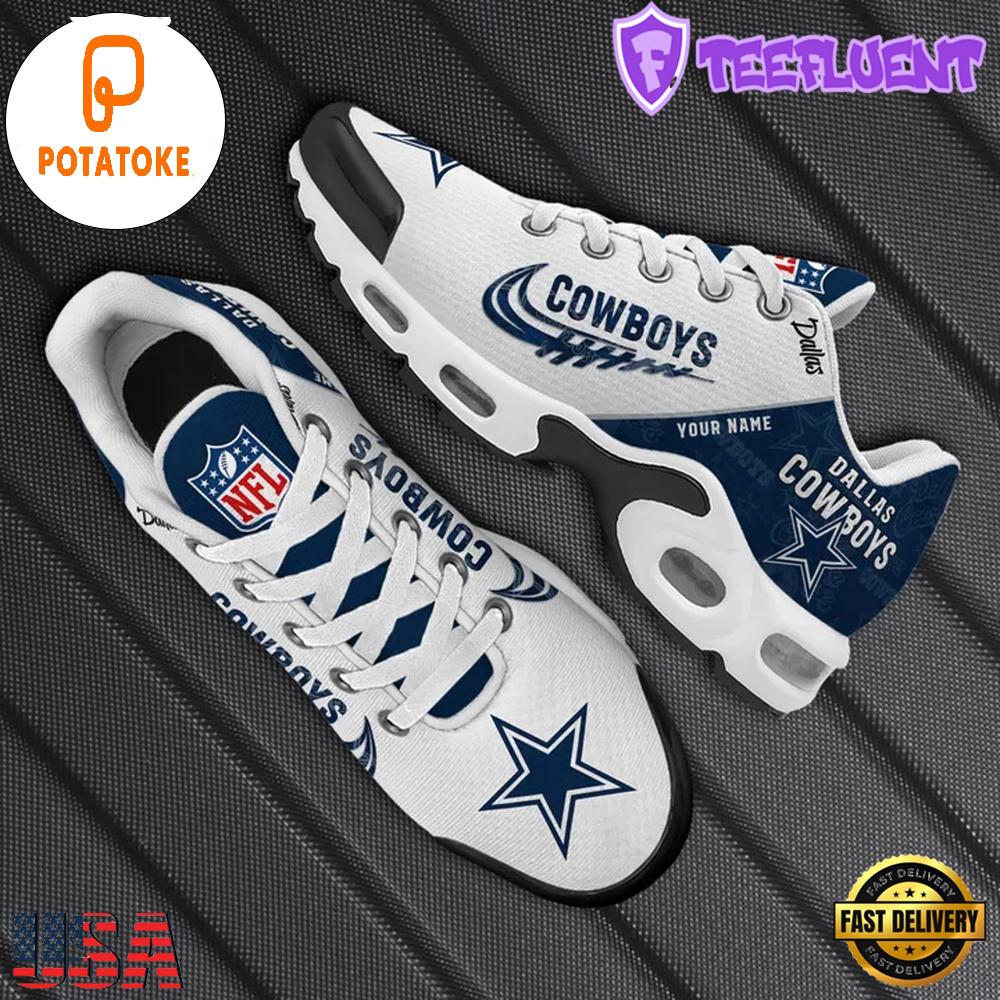 Custom NFL Dallas Cowboys Air Max Plus Shoes , Running Sneakers Shoes Custom NFL Dallas Cowboys Air Max Plus Shoes , Running Sneakers Shoes
