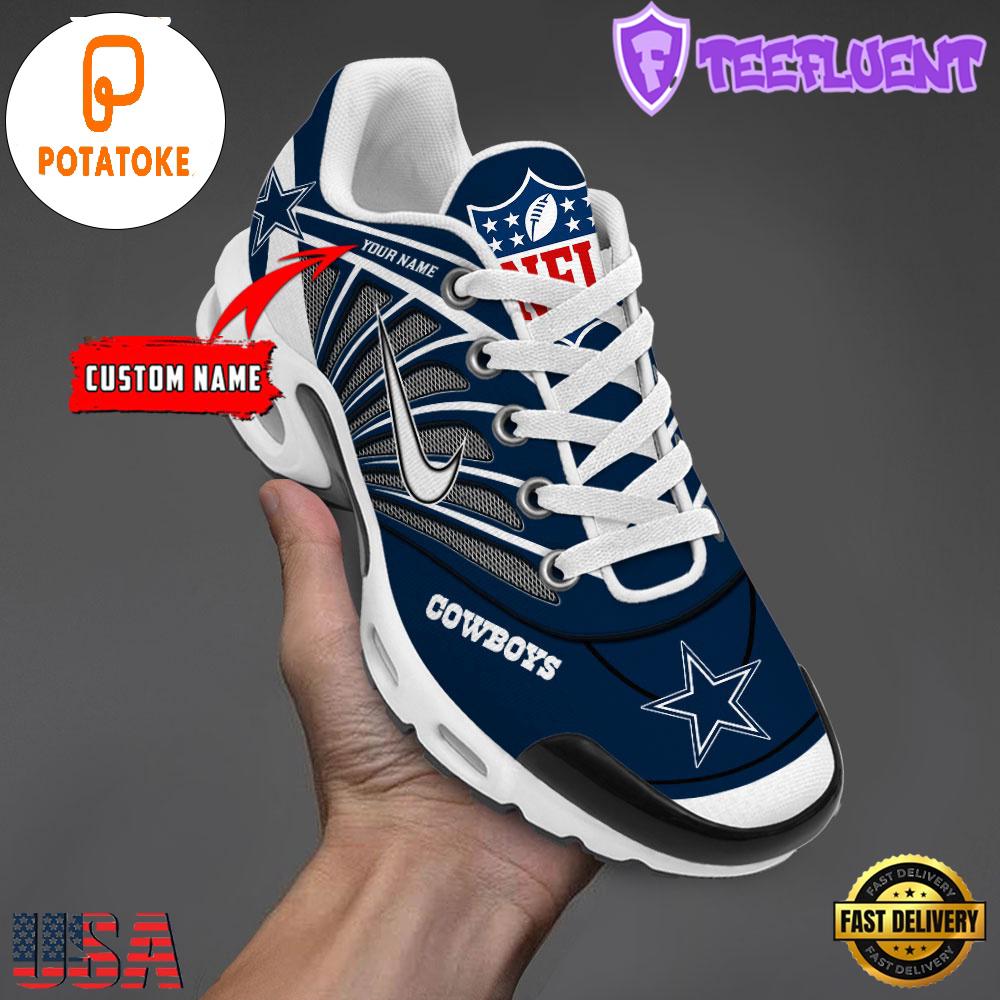 Customize Your Name With Dallas Cowboys Air Max Plus Sneakers