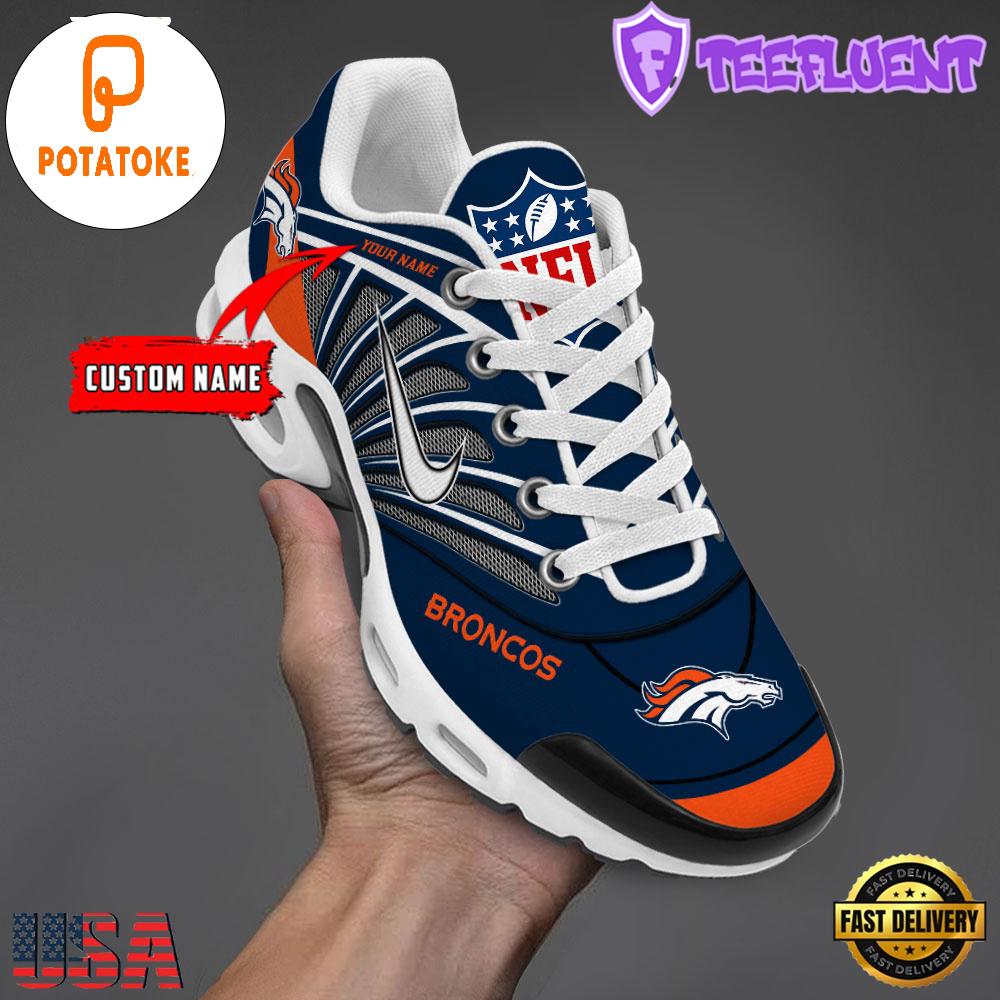 Customize Your Name with Denver Broncos Air Max Plus Shoes